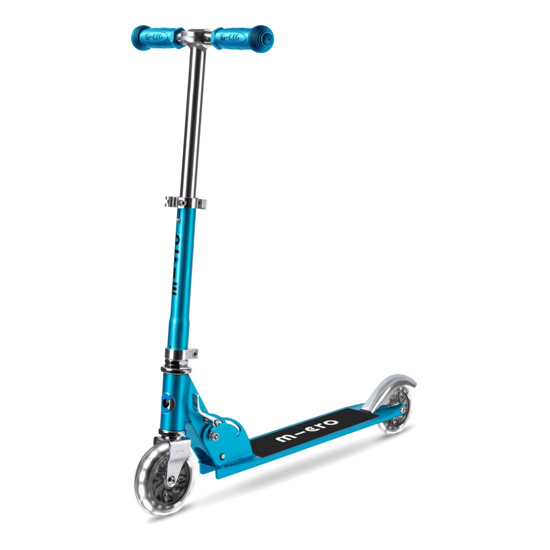 Buy Micro Light LED 2 Wheels Scooter Blue | Yallatoys.com