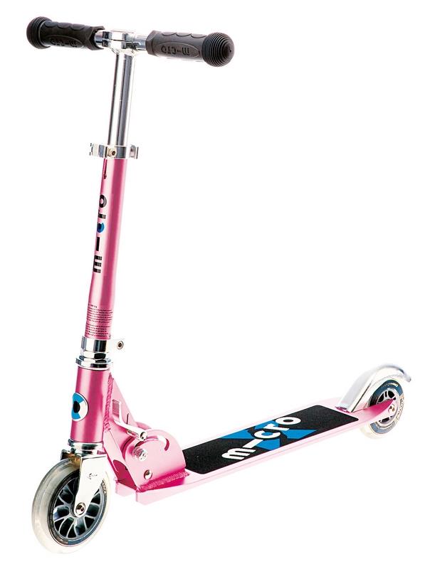 Buy Micro Light LED 2 Wheels Scooter Pink | Yallatoys.com
