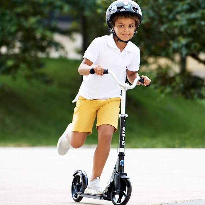 Buy Micro Cruiser Black 2 Wheel Scooter | Yallatoys.com
