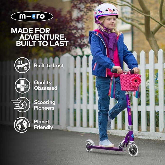 Buy Micro Sprite LED Pink 2 Wheel Scooter | Yallatoys.com