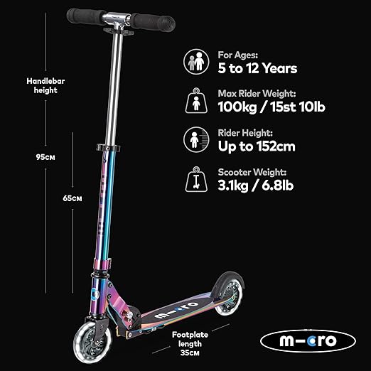 Buy Micro Sprite LED Neochrome 2 Wheel Scooter | Yallatoys.com