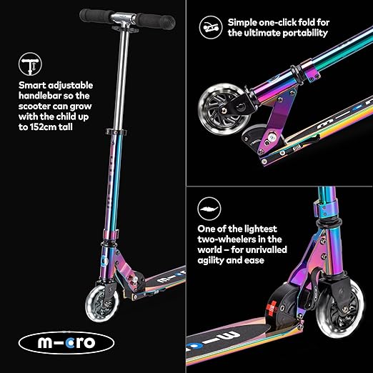 Buy Micro Sprite LED Neochrome 2 Wheel Scooter | Yallatoys.com