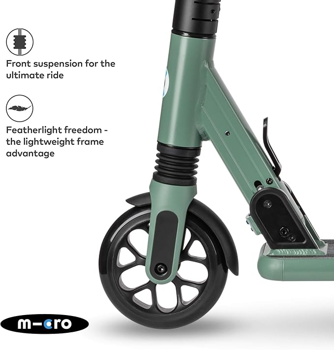 Buy Micro Mobility Sprite Suspension 2 Wheels Scooter Olive Green | Yallatoys.com