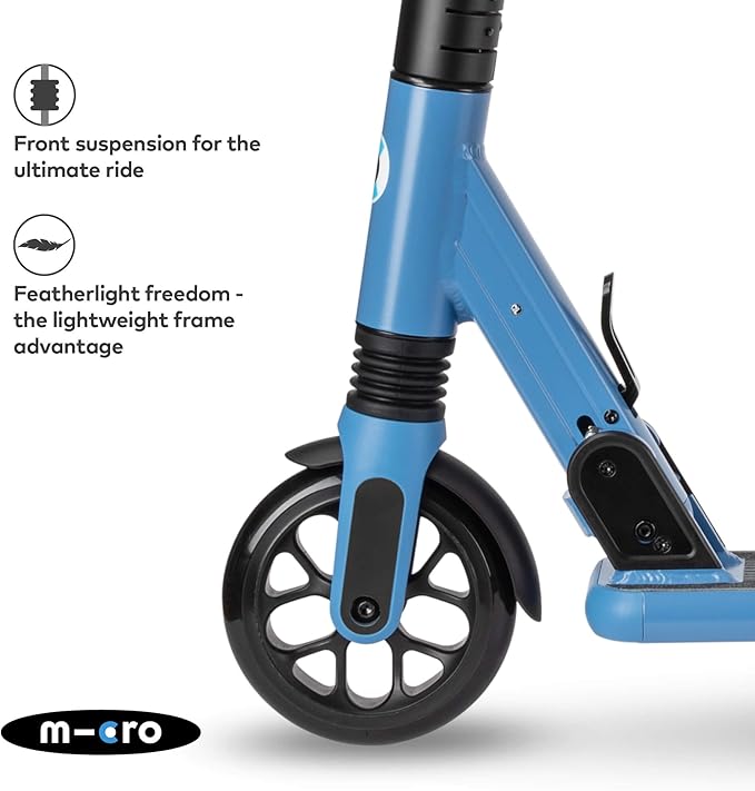 Buy Micro Mobility Sprite Suspension 2 Wheels Scooter Blue | Yallatoys.com