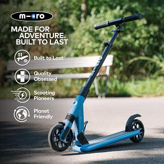 Buy Micro Mobility Sprite Suspension 2 Wheels Scooter Blue | Yallatoys.com