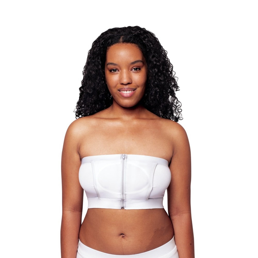 Medela Hands Free Pumping Bustier White Small Medela Yallatoys