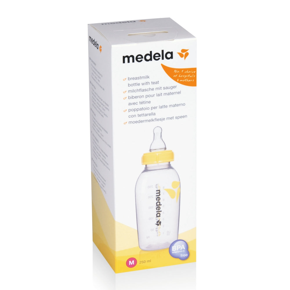 Medela Breast Milk Bottle 250Ml With Teats Medela