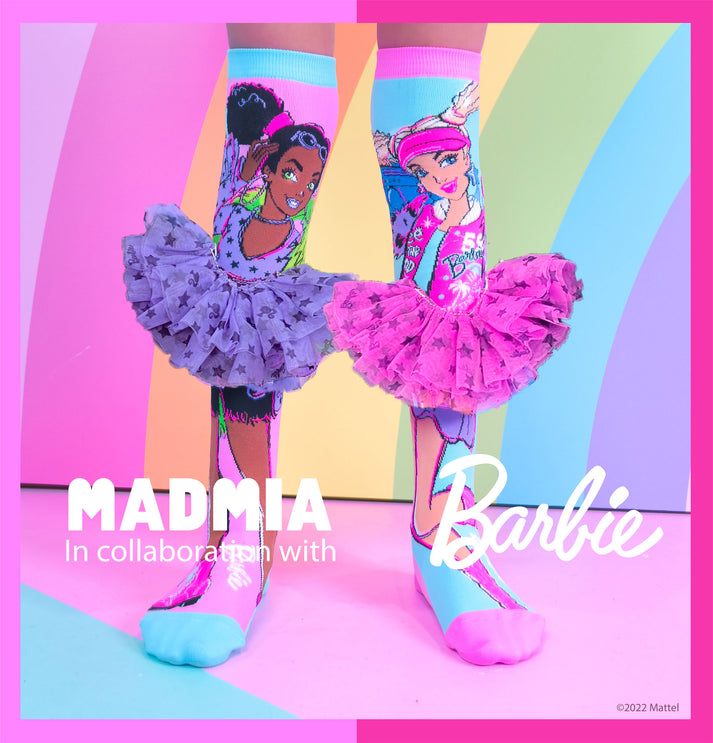 Buy Madmia Barbie Extra Vibes Socks Kids Ages 6 years and above | Yallatoys.com