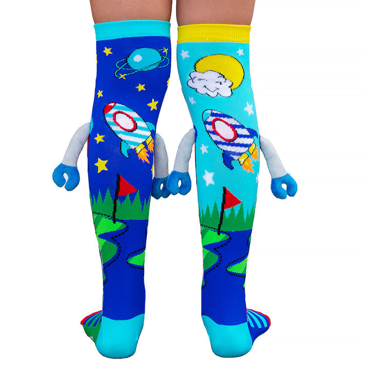 Buy Madmia Robot Socks Toddler Ages 3 - 5 | Yallatoys.com