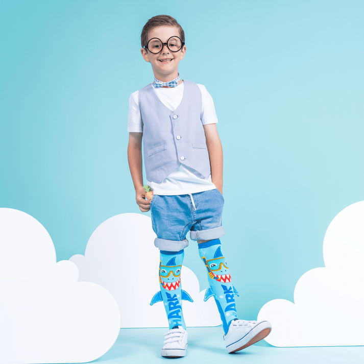 Buy Madmia Shark Socks Toddler Age 3 - 5 | Yallatoys.com