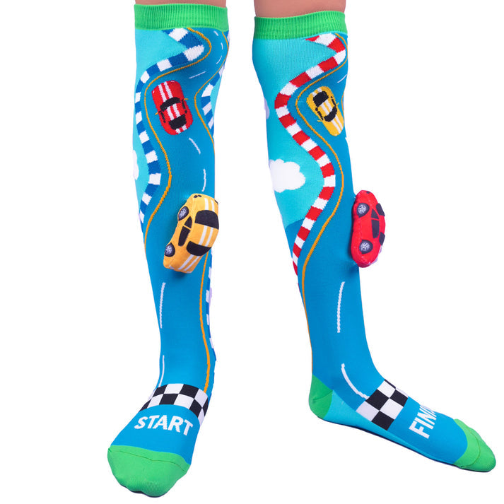 Buy Madmia Racing Car Socks Kids and Adults Age 6 - 99 | Yallatoys.com