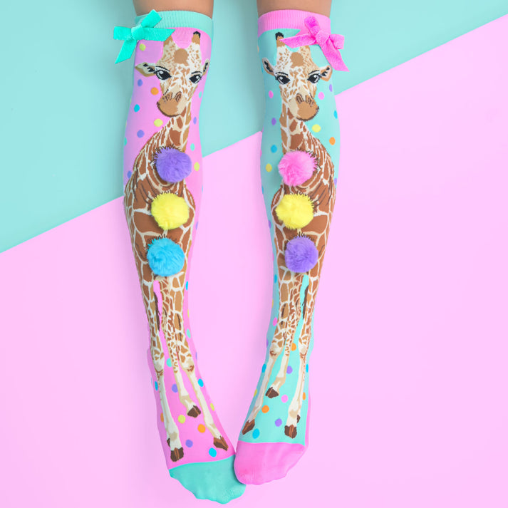 Buy Madmia Giraffe Socks Toddler Kids and Adults 6 years and above | Yallatoys.com