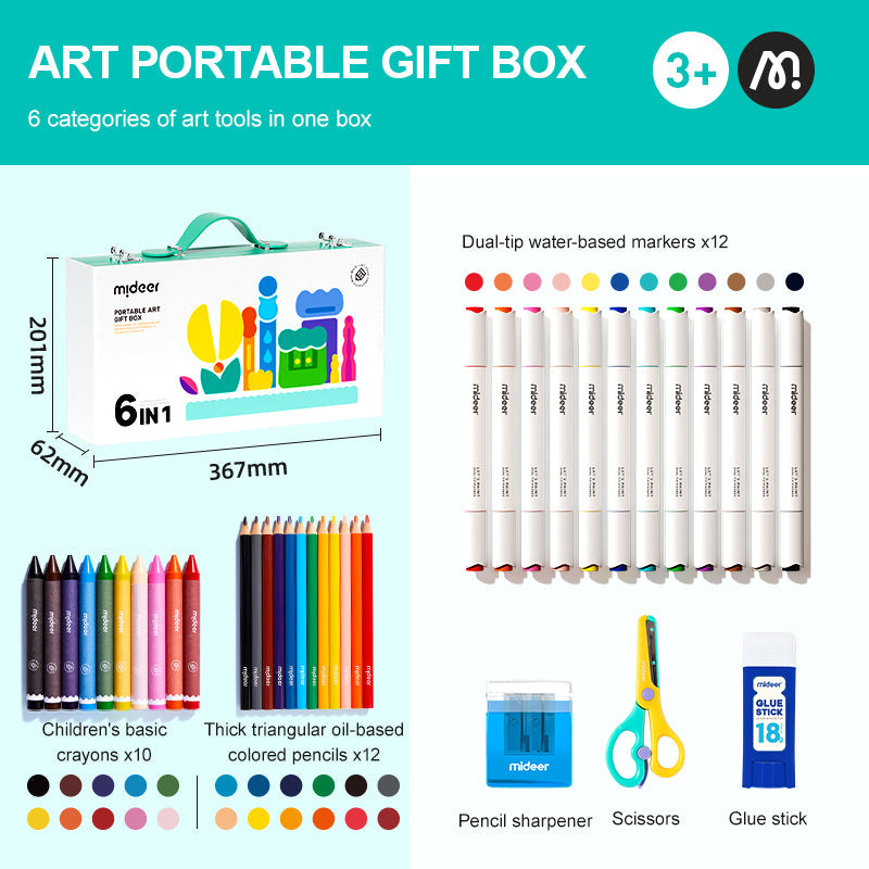 Buy Mideer Portable Art Gift Box | Yallatoys.com