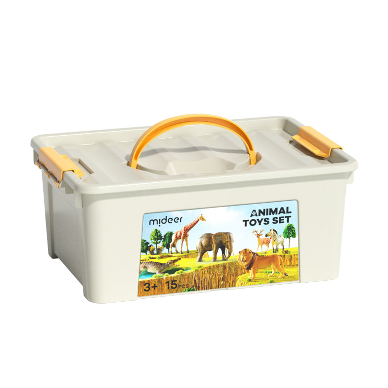 Buy Mideer Wild  Animal Toys Set 15pcs | Yallatoys.com