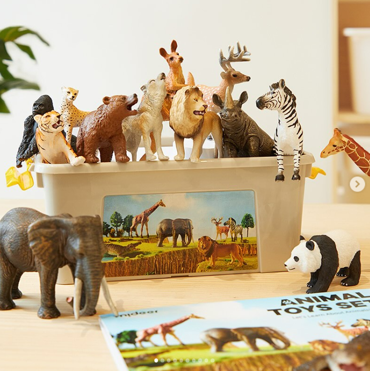 Buy Mideer Wild  Animal Toys Set 15pcs | Yallatoys.com