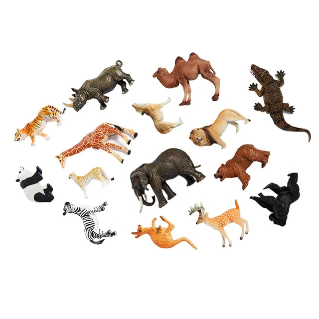 Buy Mideer Wild  Animal Toys Set 15pcs | Yallatoys.com