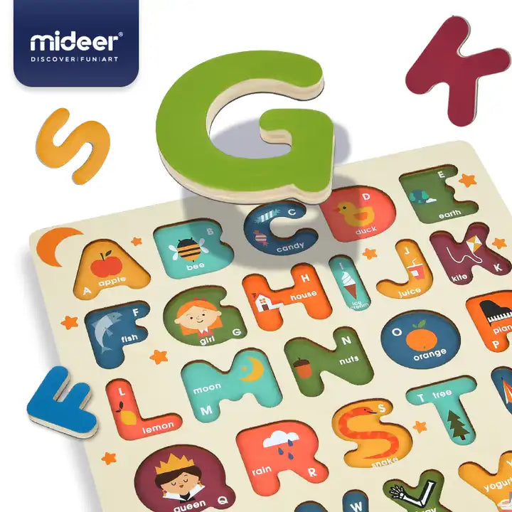 Buy Mideer Alphabet Board | Yallatoys.com