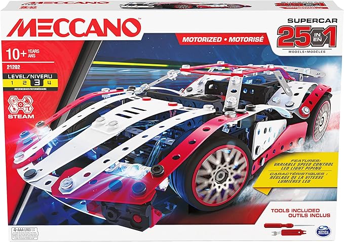Buy Meccano Motorized Supercar  | Yallatoys.com