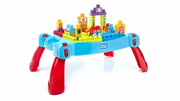 Buy Mega Bloks First Builders PTF Build & Learn Table | Yallatoys.com