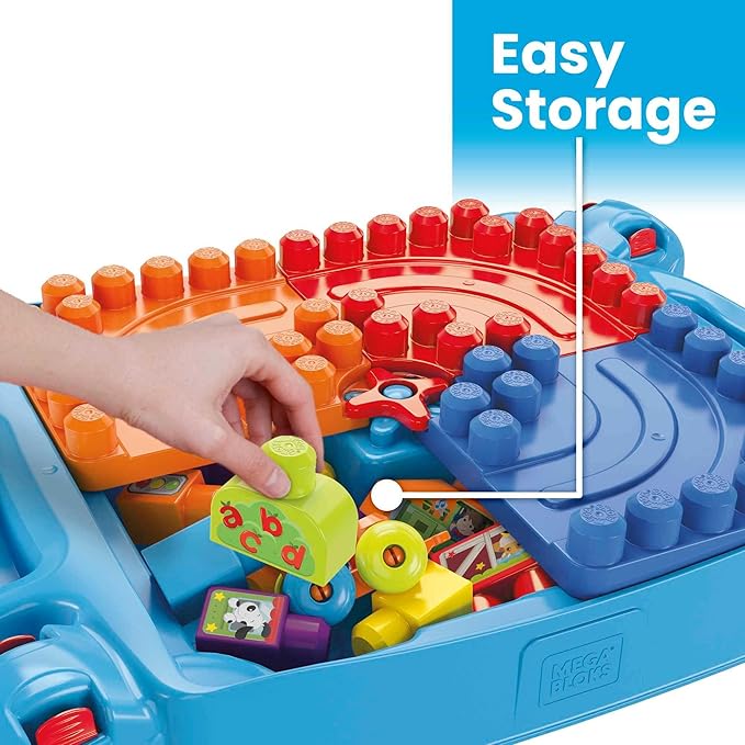 Buy Mega Bloks First Builders PTF Build & Learn Table | Yallatoys.com