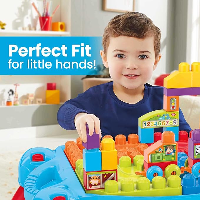 Buy Mega Bloks First Builders PTF Build & Learn Table | Yallatoys.com