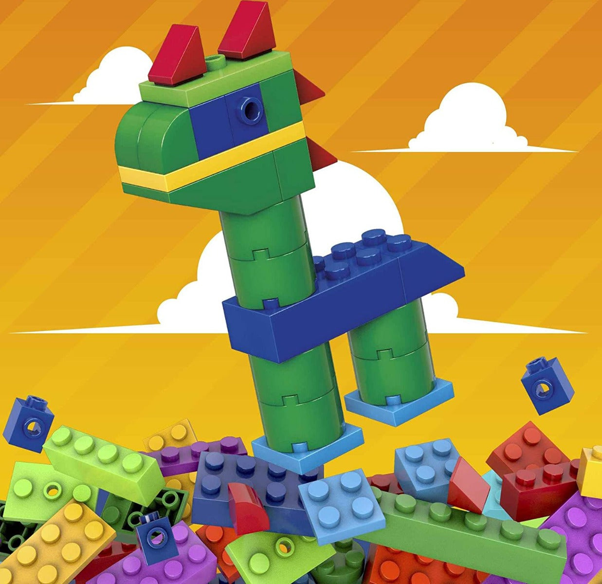 Buy Mega Bloks Construx Wonder Builders 220pcs Building Tube | Yallatoys.com