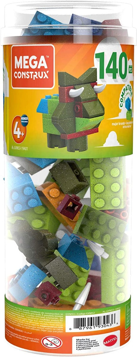 Buy Mega Bloks Construx Wonder Builders 140pcs Building Tube (Sold Separately Subject to Availability) | Yallatoys.com