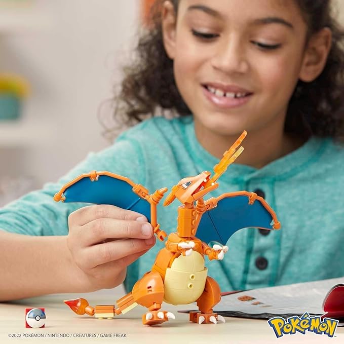 Buy Mega Pokemon Building Toys Set Charizard with 222 Pieces | Yallatoys.com
