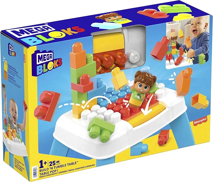 Buy Mega Bloks Build & Tumble Table | Yallatoys.com