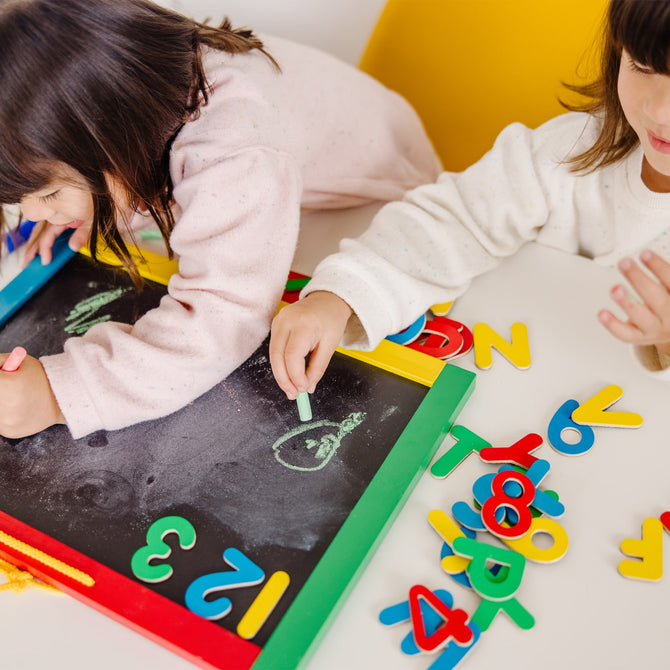 Buy Melissa & Doug Magnetic Chalkboard & Dry Erase Board | Yallatoys.com