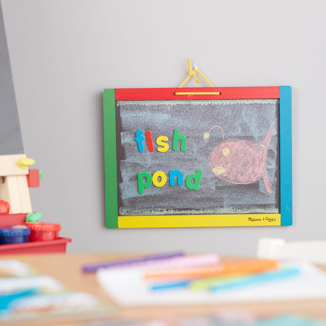 Buy Melissa & Doug Magnetic Chalkboard & Dry Erase Board | Yallatoys.com