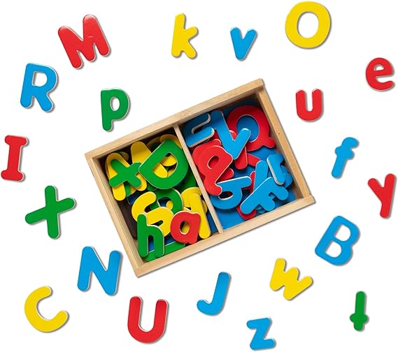 Buy Melissa & Doug Magnetic Wooden Alphabet | Yallatoys.com