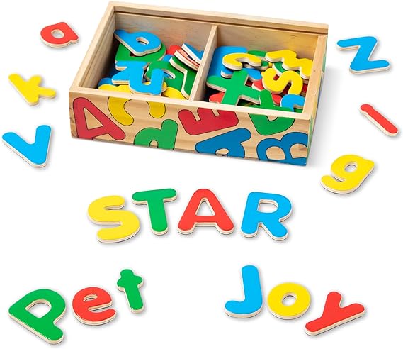 Buy Melissa & Doug Magnetic Wooden Alphabet | Yallatoys.com