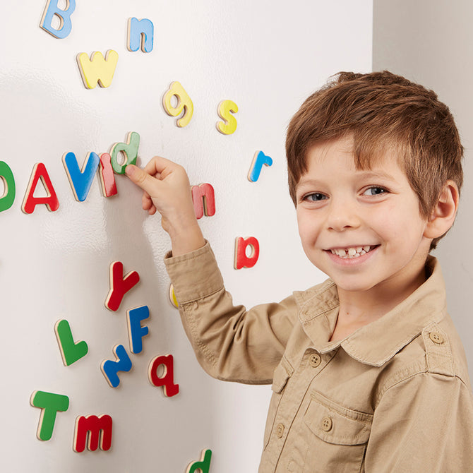 Buy Melissa & Doug Magnetic Wooden Alphabet | Yallatoys.com