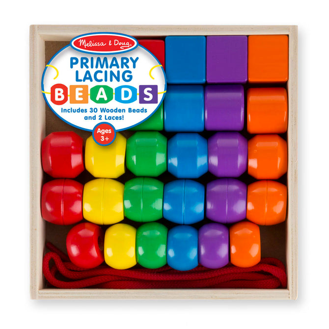 Buy Melissa & Doug Primary Lacing Beads | Yallatoys.com
