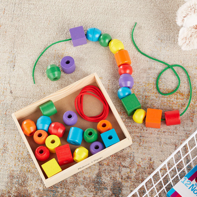 Buy Melissa & Doug Primary Lacing Beads | Yallatoys.com