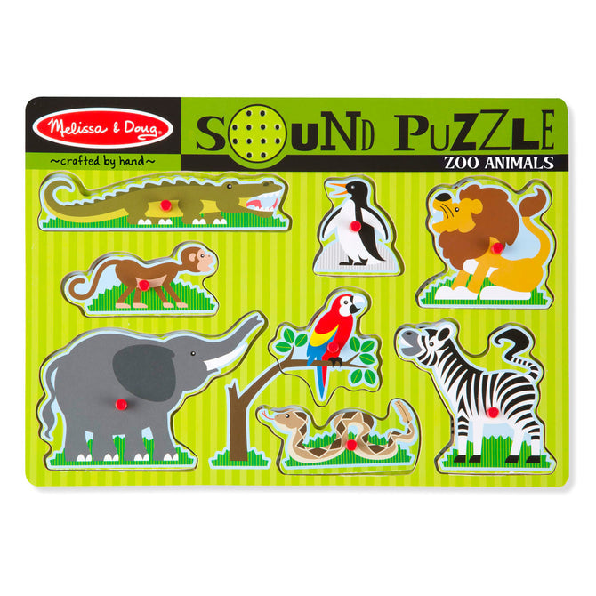 Buy Melissa & Doug Zoo Animals Sound Puzzle | Yallatoys.com