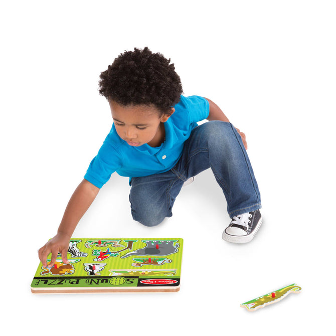 Buy Melissa & Doug Zoo Animals Sound Puzzle | Yallatoys.com