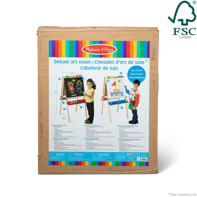 Buy Melissa & Doug Deluxe Wooden St&ing Art Easel | Yallatoys.com