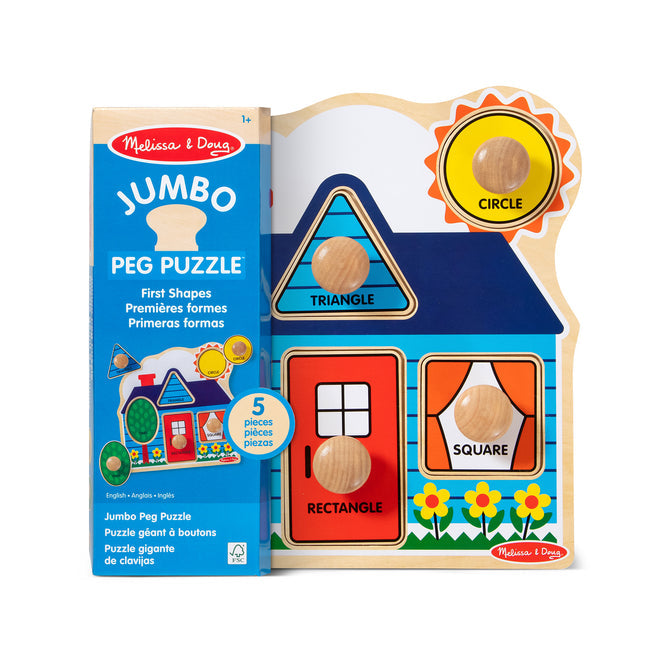 Buy Melissa & Doug First Shapes Jumbo Knob | Yallatoys.com