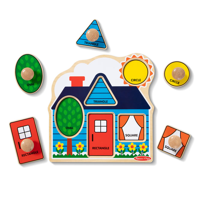 Buy Melissa & Doug First Shapes Jumbo Knob | Yallatoys.com