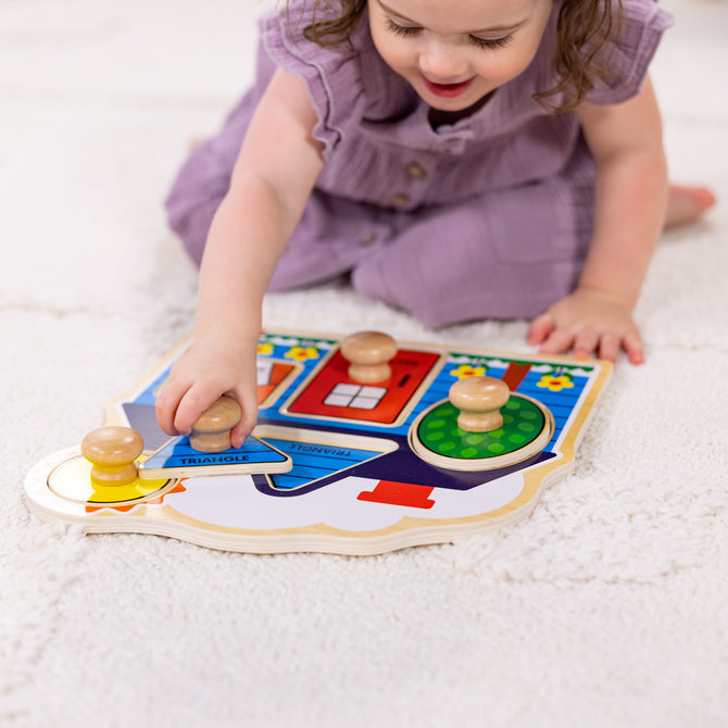 Buy Melissa & Doug First Shapes Jumbo Knob | Yallatoys.com