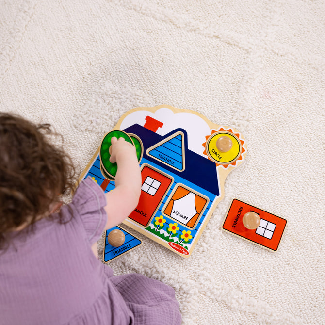 Buy Melissa & Doug First Shapes Jumbo Knob | Yallatoys.com