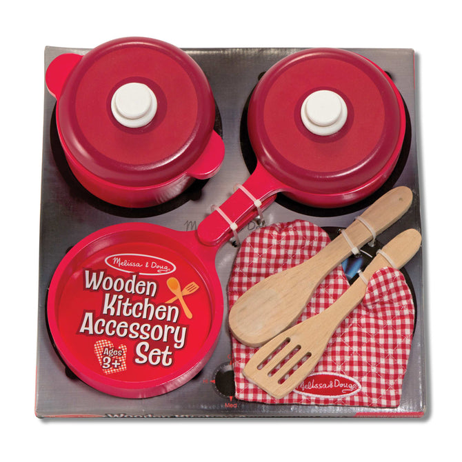 Buy Melissa & Doug Wooden Kitchen Accessory Set | Yallatoys.com