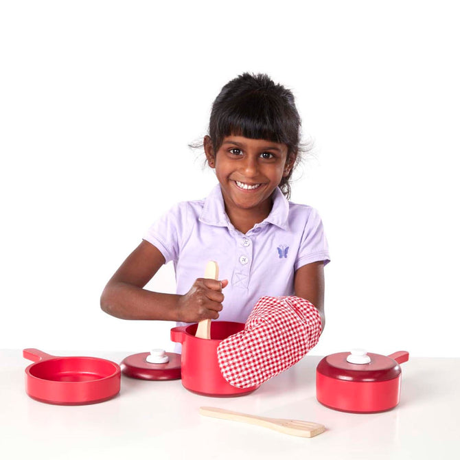 Buy Melissa & Doug Wooden Kitchen Accessory Set | Yallatoys.com