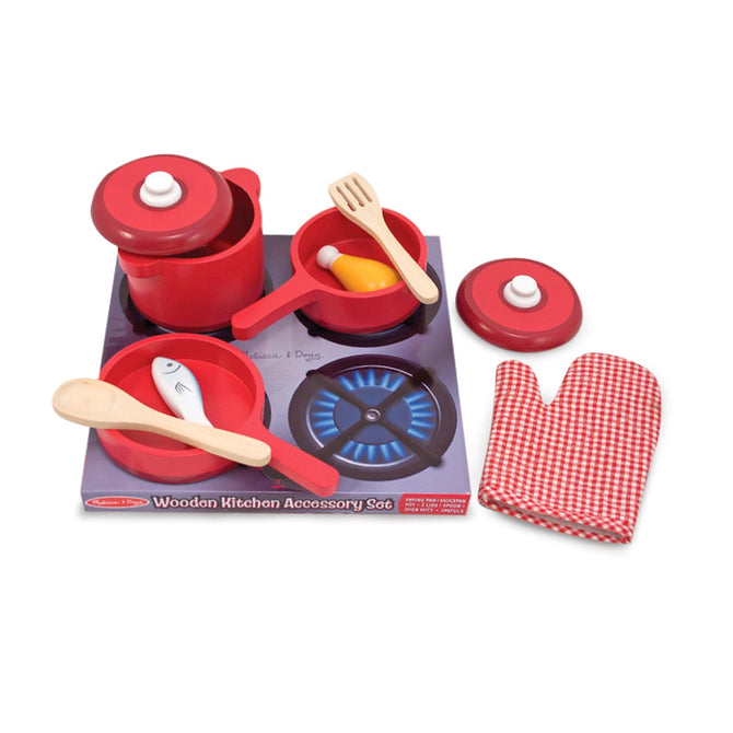 Buy Melissa & Doug Wooden Kitchen Accessory Set | Yallatoys.com