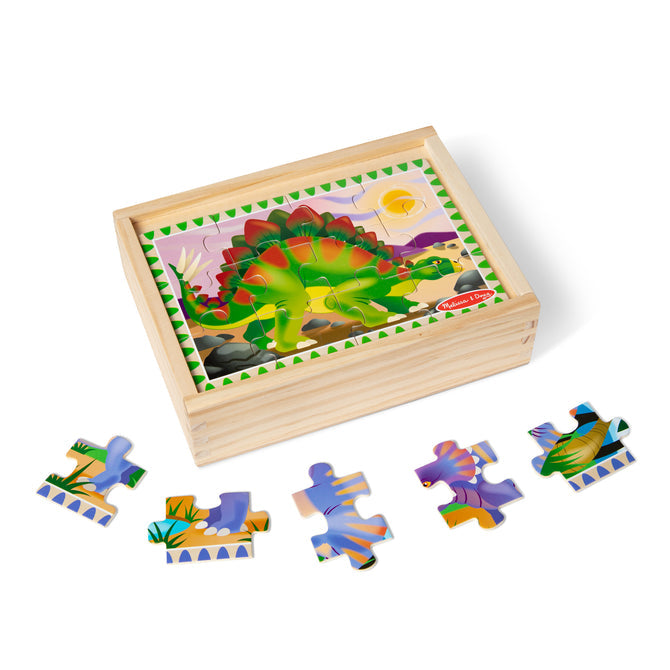 Buy Melissa & Doug Dinosaur Jigsaw Puzzles In A Box | Yallatoys.com