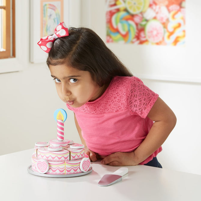 Buy Melissa & Doug Triple Layer Party Cake | Yallatoys.com