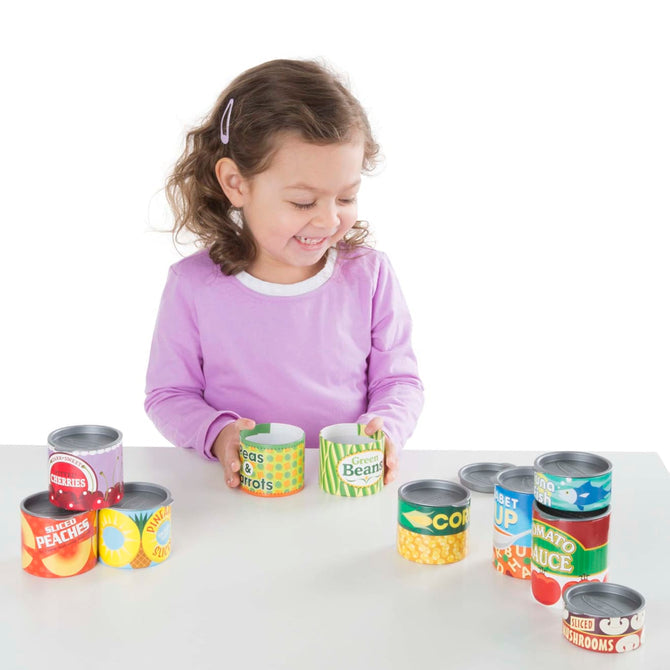 Buy Melissa & Doug Lets Play House Grocery Cans | Yallatoys.com