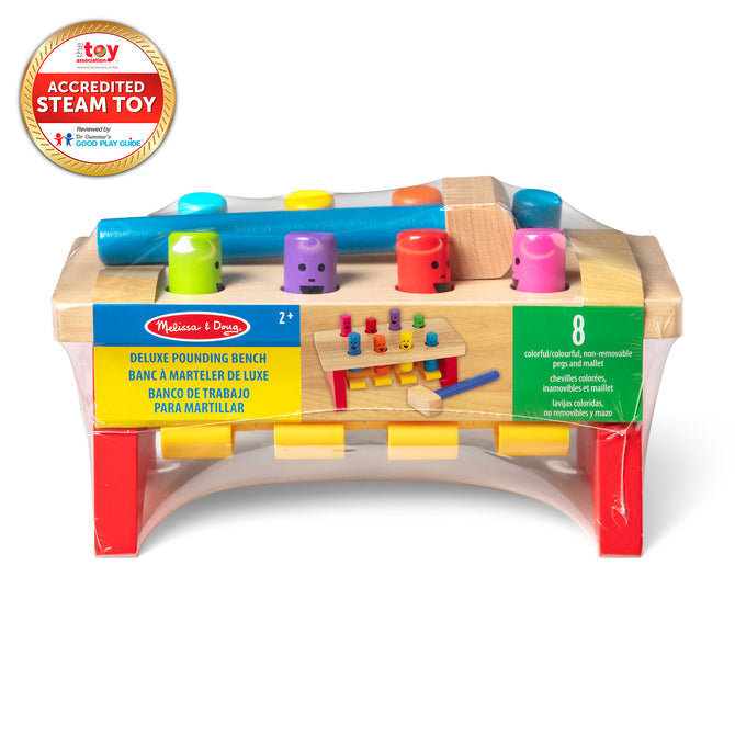 Buy Melissa & Doug Rainbow Deluxe Pounding Bench | Yallatoys.com